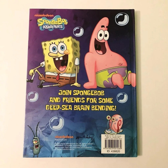 2010 The Annual Big Book of Nickelodeon Spongebob Squarepants With Poster - Picture 2 of 16